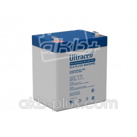 Батарея аккумуляторная Ultracell UL4-12, 12В, 4Ач, AGM